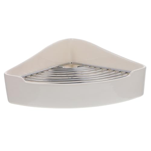 FONDOTIN Keramik Kleintier Toilette Dreieckige Ecktoilette mit Netz für Kaninchen Meerschweinchen Hamster Bpa frei Langlebig Geruchslos Leicht zu Reinigen für Innenbereiche und von FONDOTIN