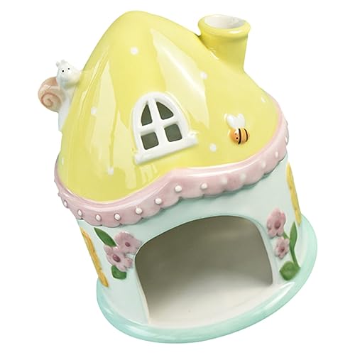FONDOTIN Keramik Hamsterhaus Schloss Meerschweinchen Versteck Kabine Dekoratives Haustiernest FONDOTIN Keramik Hamsterhaus Schloss Meerschweinchen Versteck Kabine Dekoratives Haustiernest von FONDOTIN