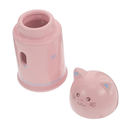 FONDOTIN Keramik Wasserflaschenhalter für Haustiere Hamster und Kaninchengerecht Glatte Oberfläche Leicht zu Reinigen Stabiles Design für Nagetiertrinkflaschen Geeignet für Kaninchen von FONDOTIN