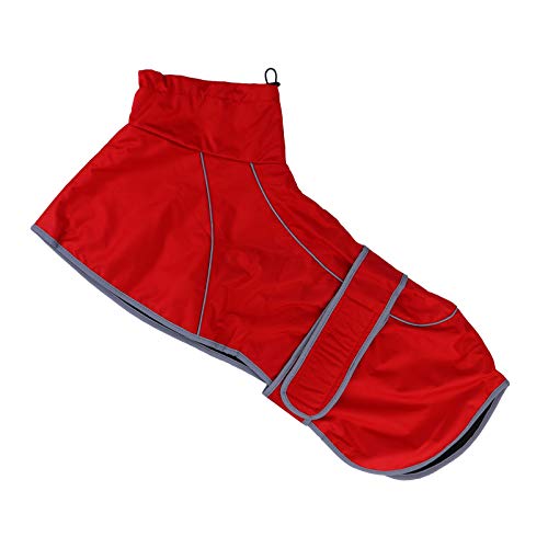 FONDOTIN Regenmantel für Haustiere wasserdichter Hundemantel Herbst- und Winterregenmantel leicht zu tragen attraktives Design Hunderegenbekleidung FONDOTIN Regenmantel für Haustiere wasserdichter Hundemantel Herbst- und Winterregenmantel leicht zu tragen attraktives Design Hunderegenbekleidung von FONDOTIN