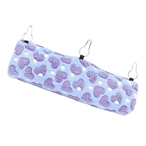 FONDOTIN Kleine Haustier Hängematte Für Hamster Ratten Und Chinchillas Atmungsaktive Und Hängematte Für Käfige Und Spielzeugverstecke Liebevolles Design von FONDOTIN
