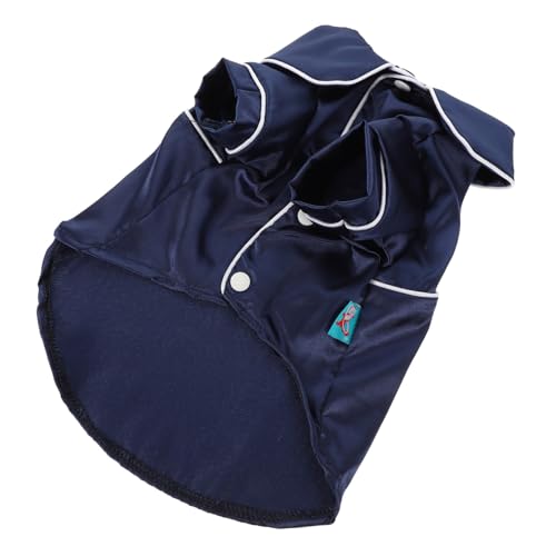 FONDOTIN Kleine Hundeschlafanzüge aus Baumwolle Leichter Haustier Jumpsuit mit Schwanzöffnung Bequeme Schlafkleidung für Jungen und Mädchen für Winter und Besondere Anlässe FONDOTIN Kleine Hundeschlafanzüge aus Baumwolle Leichter Haustier Jumpsuit mit Schwanzöffnung Bequeme Schlafkleidung für Jungen und Mädchen für Winter und Besondere Anlässe von FONDOTIN