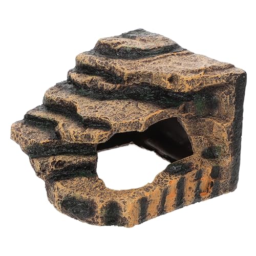 FONDOTIN Schildkrötenbecken-felsen Harz Schildkröten-sonnenplattform Großes Stabiles Reptilien-lebensraum-klettergestell Gesundheitspflege FONDOTIN Schildkrötenbecken-felsen Harz Schildkröten-sonnenplattform Großes Stabiles Reptilien-lebensraum-klettergestell Gesundheitspflege von FONDOTIN