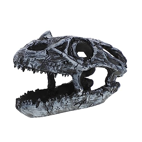 FONDOTIN Krabbeltier Skelette Fischtank Dekoration Großes Eidechsen Tank Tiere Fischversteck Fischgarnelen Versteck Dinosaurier Bastelarbeit Dinosaurier von FONDOTIN