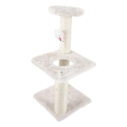 FONDOTIN Klettergerüst Für Katzen Kletterturm Für Katzen Aktivitätsbaum Für Katzen Kratzbaum Für Kätzchen DIY Kratzbaum Katzenzubehör Kratzbaum Für Haustiere Flanell Kratzer Plattform FONDOTIN Klettergerüst Für Katzen Kletterturm Für Katzen Aktivitätsbaum Für Katzen Kratzbaum Für Kätzchen DIY Kratzbaum Katzenzubehör Kratzbaum Für Haustiere Flanell Kratzer Plattform von FONDOTIN