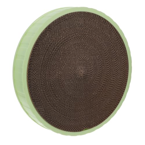 FONDOTIN Kratzbaum Für Katzen Katzenkratzkarton Kratzunterlage Für Katzen Eckkratzer Für Katzen Katzenkratzlounge Interaktives Katzenspielzeug Kartonkratzer Katze Kratzmatte Light Green Abs FONDOTIN Kratzbaum Für Katzen Katzenkratzkarton Kratzunterlage Für Katzen Eckkratzer Für Katzen Katzenkratzlounge Interaktives Katzenspielzeug Kartonkratzer Katze Kratzmatte Light Green Abs von FONDOTIN