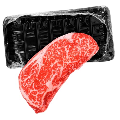 FONDOTIN Künstliches Steak Hundespielzeug Lautes Quietschen Langlebiges Kauspielzeug Für Hunde Interaktives Pet Ideal Für Das Zähneputzen Und Zahnpflege Realistische Design Für FONDOTIN Künstliches Steak Hundespielzeug Lautes Quietschen Langlebiges Kauspielzeug Für Hunde Interaktives Pet Ideal Für Das Zähneputzen Und Zahnpflege Realistische Design Für von FONDOTIN