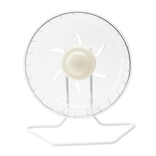 FONDOTIN Leises Laufrad für Hamster 16 cm Übungsspielzeugständer Sicher für Haustiere für Den Einsatz von FONDOTIN