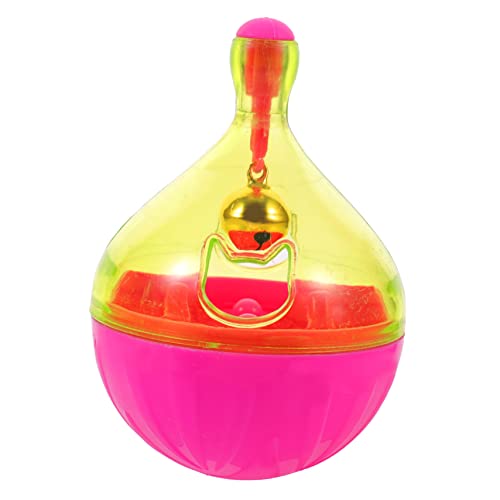 FONDOTIN Leckeres Hundefutter Spiel Hundepuzzle -Feeder Leckerbissen Für Katzen Welpe Katzen-Puzzle-Feeder Leckerli-Spender Für Haustiere Stock Cat Treat Toy Abgabe Katze Behandeln Ball Abs von FONDOTIN