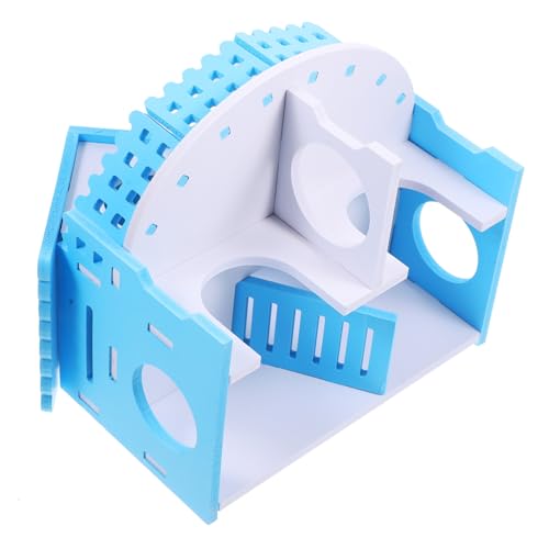 FONDOTIN Hamster Villa Luxuriöse Doppelschichtige Hamsterhöhle Strapazierfähigem Material Warm Und Komfortabel Für Zwerghamster Und Kleine Nager FONDOTIN Hamster Villa Luxuriöse Doppelschichtige Hamsterhöhle Strapazierfähigem Material Warm Und Komfortabel Für Zwerghamster Und Kleine Nager von FONDOTIN