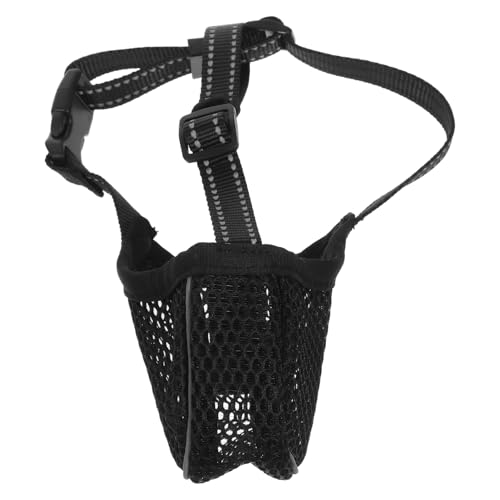 FONDOTIN Soft Mesh Maulkorb Für Große Hunde Verstellbarer Atmungsaktiver Hundemaulkorb Schutz Vor Beißen Kauen Und Lecken FONDOTIN Soft Mesh Maulkorb Für Große Hunde Verstellbarer Atmungsaktiver Hundemaulkorb Schutz Vor Beißen Kauen Und Lecken von FONDOTIN