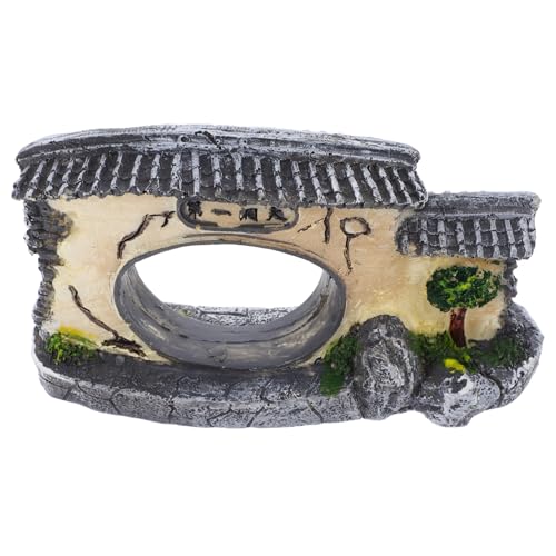 FONDOTIN Mini-traditionelles Chinesisches Architekturmodell Für Aquarium-Dekoration. Klassische Lebensechte Chinesische Landschaftsharz-Aquarium-Dekoration FONDOTIN Mini-traditionelles Chinesisches Architekturmodell Für Aquarium-Dekoration. Klassische Lebensechte Chinesische Landschaftsharz-Aquarium-Dekoration von FONDOTIN