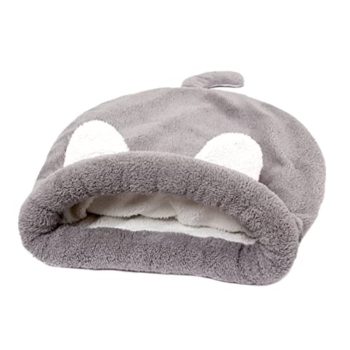 FONDOTIN Luxus Haustier Bett Kissen für Hunde Katzen Warm Haustier Schlafsack Größe L Grau FONDOTIN Luxus Haustier Bett Kissen für Hunde Katzen Warm Haustier Schlafsack Größe L Grau von FONDOTIN