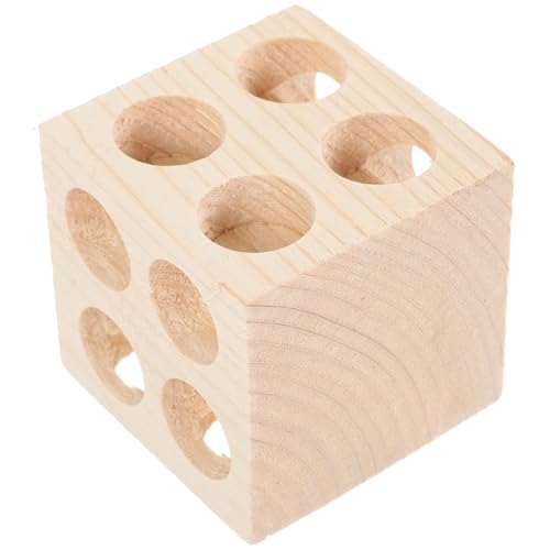 FONDOTIN Vogel Holz Block Papagei Unterhaltung Spielzeug Vogel Kauen Spielzeug Papagei Barsch von FONDOTIN