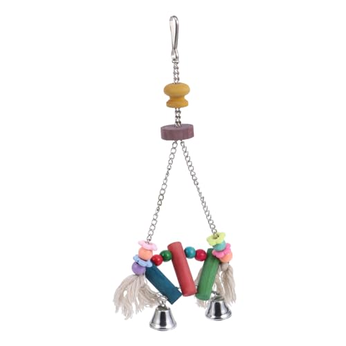 FONDOTIN Vogelspielzeug Nymphensittich-Spielzeug Vogel-beißspielzeug Interaktives Kauspielzeug Zum Aufhängen Für Papageien Zufällige Farbe FONDOTIN Vogelspielzeug Nymphensittich-Spielzeug Vogel-beißspielzeug Interaktives Kauspielzeug Zum Aufhängen Für Papageien Zufällige Farbe von FONDOTIN