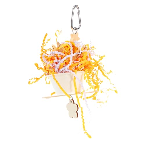 FONDOTIN Papagei-Spielzeug zum Ausstecken Vogel-Kauspielzeug Papagei-Vogelspielzeug leuchtende Farbe Hängespielzeug für Vogelkäfig Futtersuchspielzeug FONDOTIN Papagei-Spielzeug zum Ausstecken Vogel-Kauspielzeug Papagei-Vogelspielzeug leuchtende Farbe Hängespielzeug für Vogelkäfig Futtersuchspielzeug von FONDOTIN