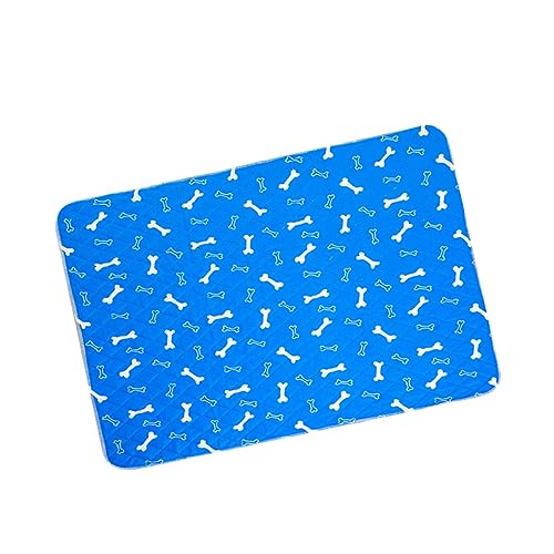FONDOTIN Pads Für Haustiere Mit Knochendruck Wasserabsorbierendes Trainingspad rutschfeste Toilettenmatte Für Hunde Und Katzen Blau s FONDOTIN Pads Für Haustiere Mit Knochendruck Wasserabsorbierendes Trainingspad rutschfeste Toilettenmatte Für Hunde Und Katzen Blau s von FONDOTIN