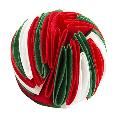 FONDOTIN Pet Sniffing Ball Toy for Dogs Interactive Chewing and Slow Feeder Toy Design Safe Felt Material for Care for Playtime and Feeding FONDOTIN Pet Sniffing Ball Toy for Dogs Interactive Chewing and Slow Feeder Toy Design Safe Felt Material for Care for Playtime and Feeding von FONDOTIN
