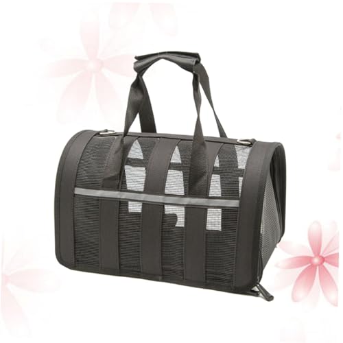 FONDOTIN Pet Tragetasche Für Katzen Transparente Atmungsaktive Handtasche Vielseitig Einsetzbar Mit Abnehmbarem Schultergurt Für Reisen von FONDOTIN