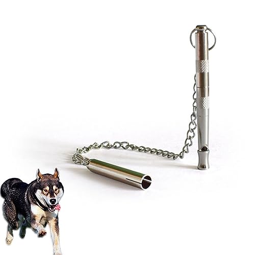 FONDOTIN Pfeife für Hunde Kabel Bellgerät Glocke Hundemaulkorb Ausrüstung Hundeschermaschinen Tür hundepfeife Dog Whistles Ultraschallpfeife Hundeausbildung hundetraining Tonpfeife Silver FONDOTIN Pfeife für Hunde Kabel Bellgerät Glocke Hundemaulkorb Ausrüstung Hundeschermaschinen Tür hundepfeife Dog Whistles Ultraschallpfeife Hundeausbildung hundetraining Tonpfeife Silver von FONDOTIN