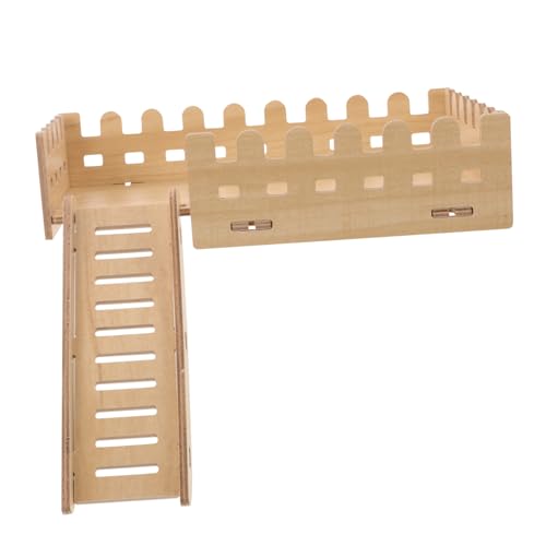 FONDOTIN Plattform für Hamsterkäfige Leiter Haustier Hamster Spielplatz Hamster Hamster Kletterbaum Käfigbrett für Meerschweinchen Meerschweinchenkäfigspielzeug hölzern FONDOTIN Plattform für Hamsterkäfige Leiter Haustier Hamster Spielplatz Hamster Hamster Kletterbaum Käfigbrett für Meerschweinchen Meerschweinchenkäfigspielzeug hölzern von FONDOTIN