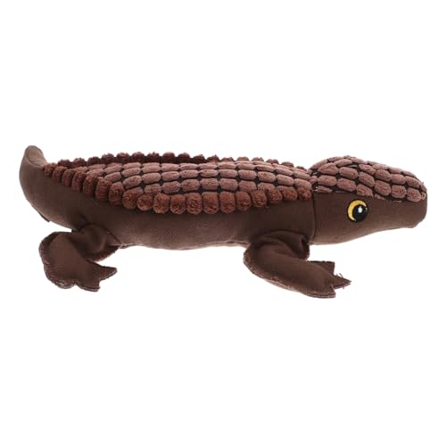 FONDOTIN Plüsch Alligator Hundespielzeug mit Quietscher Interaktives Kauspielzeug für Kleine und Große Hunde Niedliches Plüschtier für Stundenlangen Spielspaß Fördert das Zahnfleisch und FONDOTIN Plüsch Alligator Hundespielzeug mit Quietscher Interaktives Kauspielzeug für Kleine und Große Hunde Niedliches Plüschtier für Stundenlangen Spielspaß Fördert das Zahnfleisch und von FONDOTIN