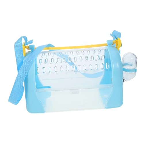 FONDOTIN Portable Hamster Cage Travel Carrier for Hamsters Multi Functional Design Easy Maintenance for Small Pets Lightweight Stylish for Outdoor Adventures FONDOTIN Portable Hamster Cage Travel Carrier for Hamsters Multi Functional Design Easy Maintenance for Small Pets Lightweight Stylish for Outdoor Adventures von FONDOTIN