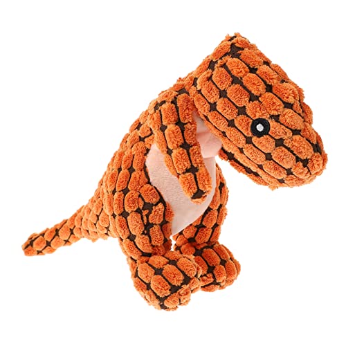 FONDOTIN Quietschendes Dinosaurier- Hund Welpenspielzeug Tierspielzeug Cartoon-plüschtier Hündchenspielzeug Puzzle- Für Welpen Kauspielzeug Für Pp Baumwolle Rot FONDOTIN Quietschendes Dinosaurier- Hund Welpenspielzeug Tierspielzeug Cartoon-plüschtier Hündchenspielzeug Puzzle- Für Welpen Kauspielzeug Für Pp Baumwolle Rot von FONDOTIN