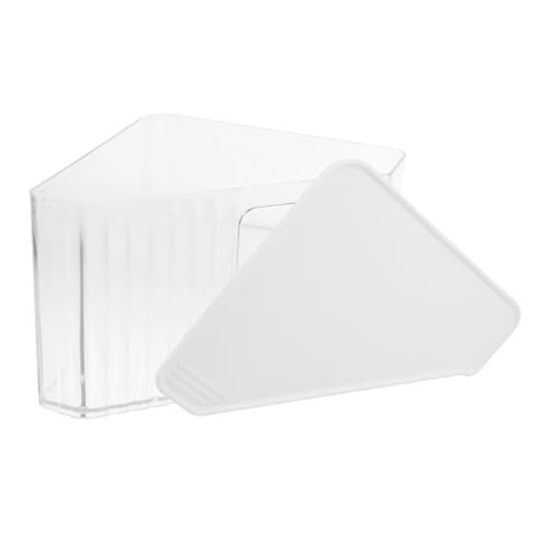 FONDOTIN Rattenstreu Hamster Behandelt Sandbadeplatz Für Hamster Hamstersubstrat Hamsterhaus Zubehör Für Hamsterkäfige Hamstersandbad Staubbad Für Hamster Hamster-wüstenbad Abs Transparent von FONDOTIN