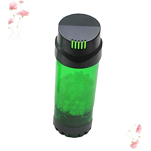 FONDOTIN Reinigungsfilter Für Aquarien Teich Wasserfiltersystem Gießen Fisch Schwämme Aquarienlicht Spender Reiniger Für Aquarienwasser Wassertank Aquarium Wasserflasche Filtern Pumpe Black von FONDOTIN