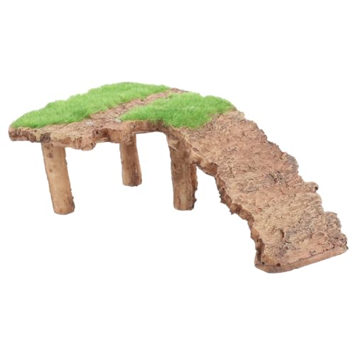 FONDOTIN Reptilien Rastplattform aus Resin für Schildkröten Kletterplattform mit Rampe für Aquarium und Terrarium Multifunktionale Dekoration für Wasserschildkröten und Kleine Reptilien von FONDOTIN