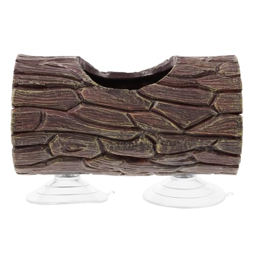 FONDOTIN Reptilien Versteck Baumstamm mit Saugnäpfen Realistische Terrarium Deko Gecko Höhle für Eidechsen Amphibien Fische Vielseitiges Aquarium Zubehör Natürliches Versteck FONDOTIN Reptilien Versteck Baumstamm mit Saugnäpfen Realistische Terrarium Deko Gecko Höhle für Eidechsen Amphibien Fische Vielseitiges Aquarium Zubehör Natürliches Versteck von FONDOTIN