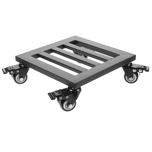 FONDOTIN Robuster Pflanzenständer Auf Rädern Eisen Universal-radtablett Blumentopfbasis Pflanzentopfhalter von FONDOTIN
