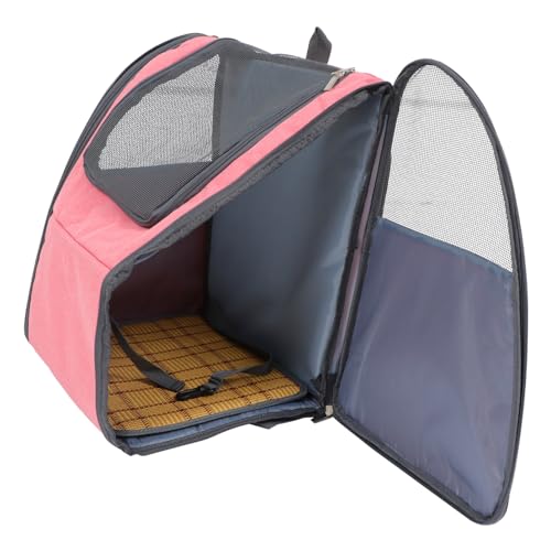 FONDOTIN Faltbarer Haustier-rucksackträger Für Katzen Und Hunde Aus Hochwertigem Canvas-Material Belüfteter Reise-Rucksack Für Unterwegs FONDOTIN Faltbarer Haustier-rucksackträger Für Katzen Und Hunde Aus Hochwertigem Canvas-Material Belüfteter Reise-Rucksack Für Unterwegs von FONDOTIN