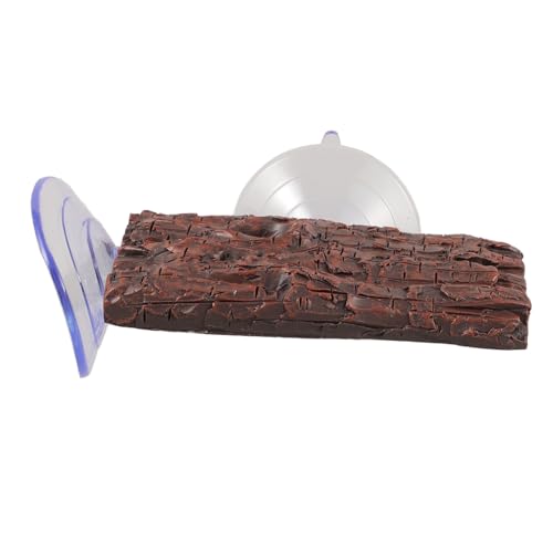 FONDOTIN Schildkröten Sonnenbaden Für Aquarien Stabile Und rutschfeste Basking Aus Holzdesign Ruheplatz Für Schildkröten von FONDOTIN