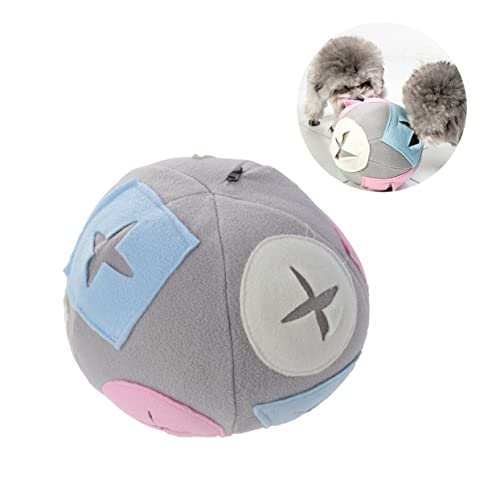 FONDOTIN Schnüffelball Für Interaktives Snackspielzeug Aus Polar Fleece Waschbar Fördert Die Aktivität Und Zahnpflege Für Haustiere FONDOTIN Schnüffelball Für Interaktives Snackspielzeug Aus Polar Fleece Waschbar Fördert Die Aktivität Und Zahnpflege Für Haustiere von FONDOTIN