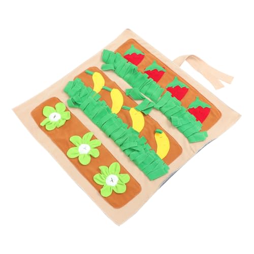 FONDOTIN Schnüffelmatte Für Kaninchen Und Hasen Futtermatte Aus rutschfest Zum Suchen Von Futter Als Futterunterlage Für Haustiere von FONDOTIN