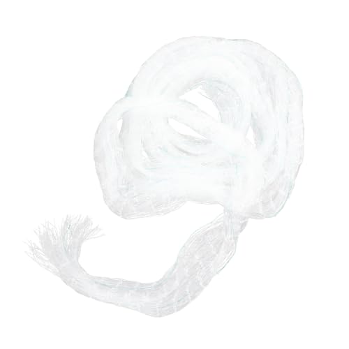 FONDOTIN Schutznetz Sicherheitsnetze Für Geländer Netz Für Treppengeländer Katzenbildschirm Balkonschirm Für Haustiere Katzenbarriere Katzen Sicherheitsnetz Netz Für Balkon Weiß Nylon von FONDOTIN