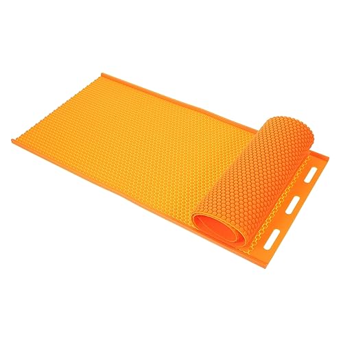 FONDOTIN Silikonform Für Bienenwachsrollen DIY Wabenkerzen DIY Form Multifunktionsform Für Imkerei Bienenbasisblattform Honigstockausrüstung Wabenwachsblattform von FONDOTIN