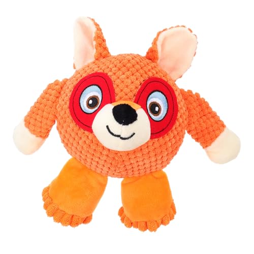 FONDOTIN Hundespielzeug Plüschspielzeug Mit Quietscher Interaktives Kauspielzeug Für Hunde Langlebiges Und Beißfestes Spielzeug Für Welpen Orangefarbene Monster-Design Für FONDOTIN Hundespielzeug Plüschspielzeug Mit Quietscher Interaktives Kauspielzeug Für Hunde Langlebiges Und Beißfestes Spielzeug Für Welpen Orangefarbene Monster-Design Für von FONDOTIN