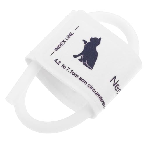 FONDOTIN Tier Blutdruckmessgerät Für Katzen Und Kleine Tiere Universelle Größe Aus TPU Und Vliesstoff Geeignet Für Haustierüberwachung von FONDOTIN