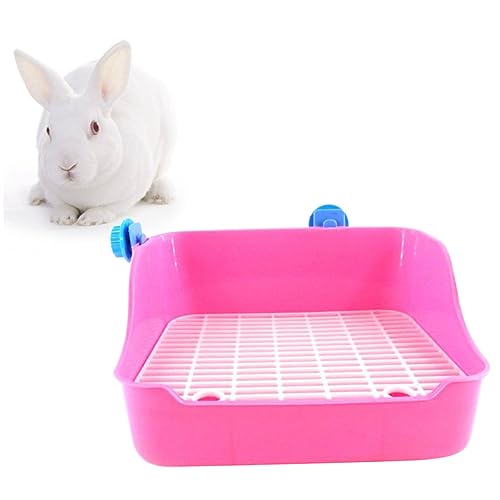 FONDOTIN Töpfchentrainer für Hasen kompakte Kaninchentoilette Spitzenanzüge für Hamster Chinchilla Meerschweinchen Frettchen FONDOTIN Töpfchentrainer für Hasen kompakte Kaninchentoilette Spitzenanzüge für Hamster Chinchilla Meerschweinchen Frettchen von FONDOTIN