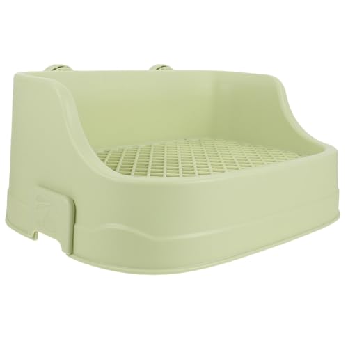 FONDOTIN Töpfchentrainer für Kleintiere Haustiertoilette mit Gitterdesign Abnehmbar für Hamster und Ratten aus Sicherem Kunststoff von FONDOTIN