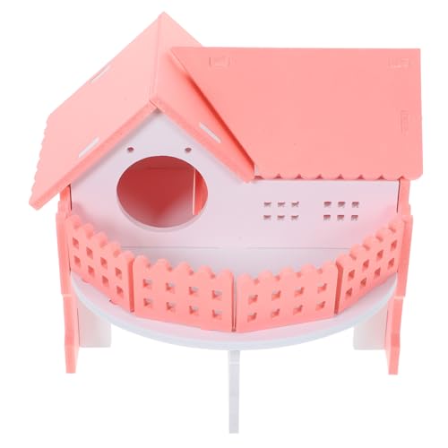 FONDOTIN Tragen Hamster Versteck Fleece Hund Kaninchen Feeder Tunnel Hamster Hütte Coop Streu Hamster Versteck Reise Hamster Bad Hamster Versteck Labyrinth PVC von FONDOTIN