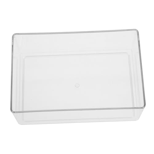 FONDOTIN Transparenter Hamster Badebecken Kleintier Badewanne mit Glatten Kanten Stabiles Kunststoff Sandbadbehälter und Haustier Toilette für Chinchilla Meerschweinchen Kleine Haustiere von FONDOTIN
