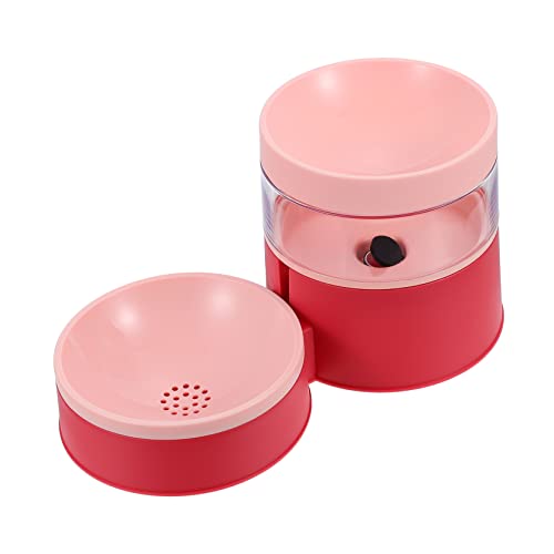 FONDOTIN Haustier-wasserflasche Für Katzen Automatischer Wasserspender Für Hunde Erhöhter Futterspender Für Katzen Stilvoller Futternapf Glattes Design FONDOTIN Haustier-wasserflasche Für Katzen Automatischer Wasserspender Für Hunde Erhöhter Futterspender Für Katzen Stilvoller Futternapf Glattes Design von FONDOTIN