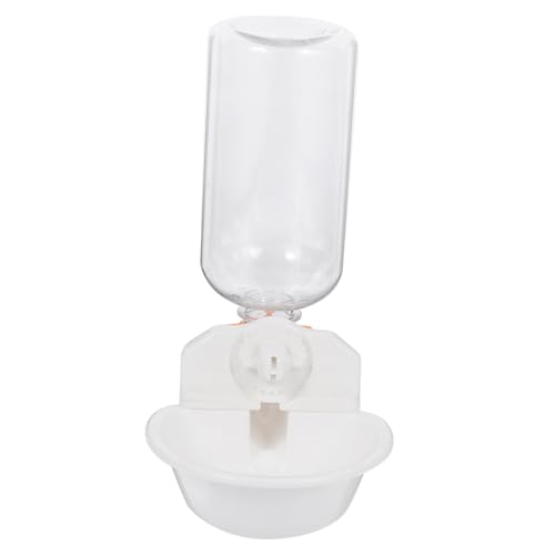 FONDOTIN Automatischer Wasserspender Für Haustiere Pet Water Feeder Hängend Für Hunde Und Katzen Einfach Zu Bedienen Bpa-frei Design Weiß Für Zuhause Und Tiergeschäfte von FONDOTIN