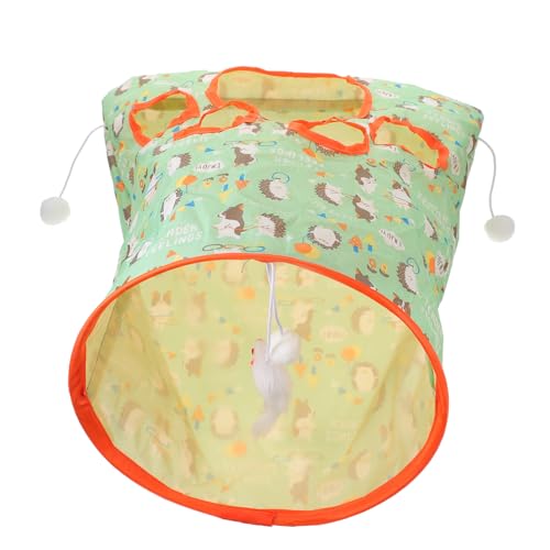 FONDOTIN Interaktives Katzenspielzeug Haustier-tunnelröhre Katzentunneltaschen Für Indoor-Katzen Tunnelspielzeug FONDOTIN Interaktives Katzenspielzeug Haustier-tunnelröhre Katzentunneltaschen Für Indoor-Katzen Tunnelspielzeug von FONDOTIN