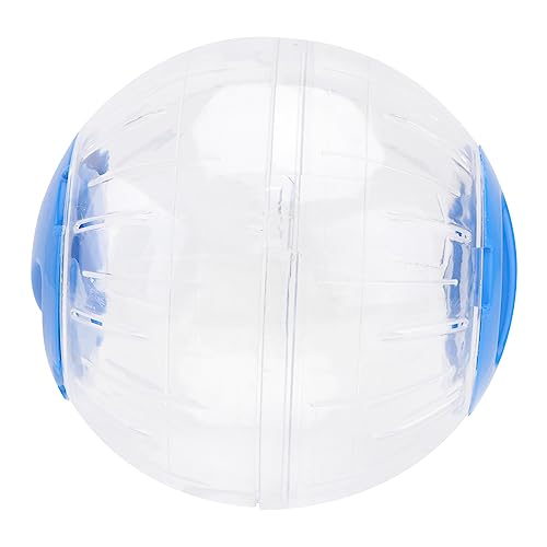 FONDOTIN Übung Für Hamster Rennmaus Übungsball Für Kleine Haustiere Outdoor Rattenrad Stubenwagen Wellensittich Hamster Hamster Übung Blau von FONDOTIN