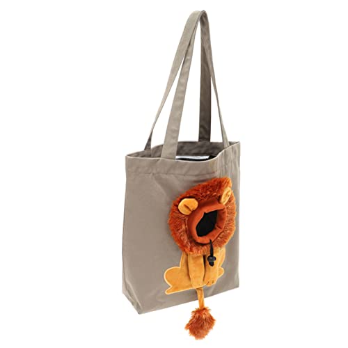 FONDOTIN Umhängetasche Katzentragetasche Cartoon-Tragetasche Für Haustiere Katzentasche Sling Schultertransportbeutel Zusammenklappbarer Katzentransporter Katzen Rucksack Segeltuch von FONDOTIN